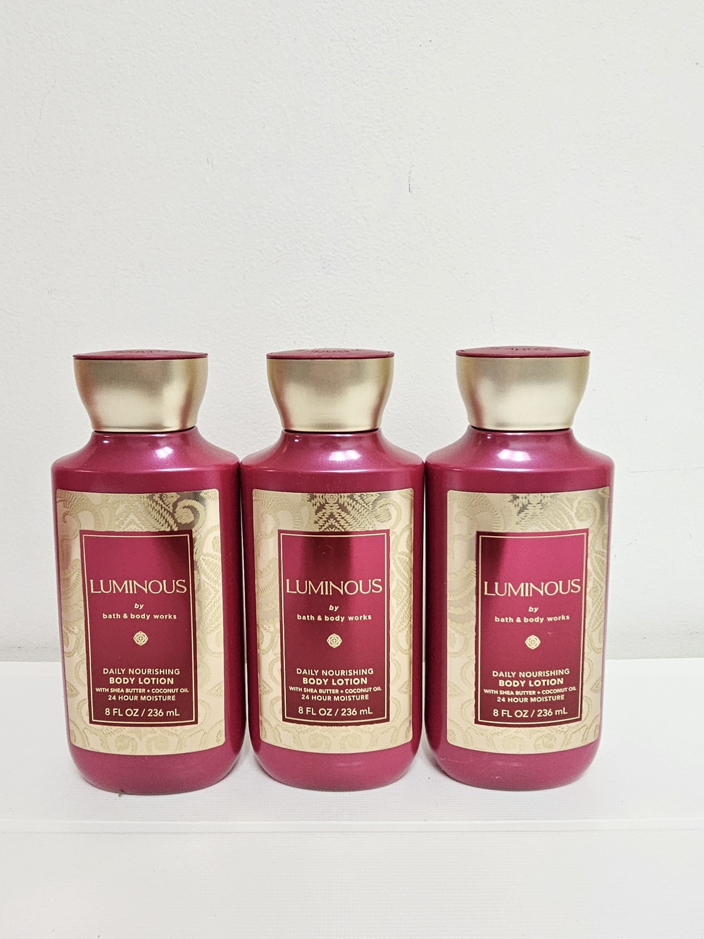 Bath & Body Works Luminous Daily Nourishing Body Lotion - 3x
